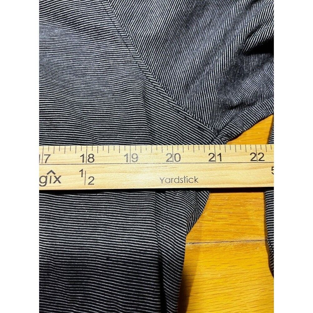 Perry Ellis America Shirt Mens Size XL Gray Long Sleeve 1/4 Button Preppy Casual - Picture 5 of 6